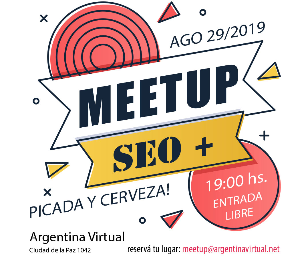 Meetup SEO de Argentina Virtual, 29 de Agosto 2019